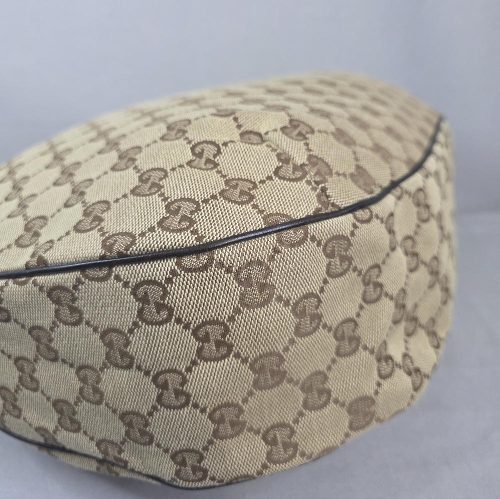 ✨️GUCCI GG Canvas Web New Ladies Hobo Bag - Picture 11 of 16